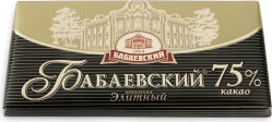 Čokoláda Babaevsky Elitný 75% 100g