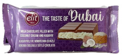 Dubajská čokoláda s kokosovým krémom 90 g Elit