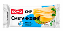 Tvrdý syr Smotanový 150g KOMO