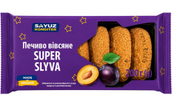 Ovsené sušienky so slivkami SUPER SLYVA 200g Soyuz