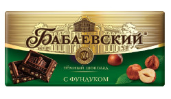 Šokoládová tyčinka Babayevský s celým lieskovým orieškom 200 g
