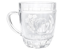 Pivní korbel V pivě - sila 0,5 L