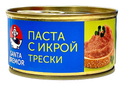 Pasta s kaviárom tresky 130 g SANTA BREMOR