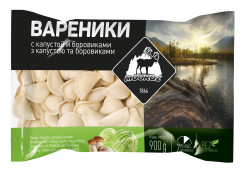 Vareniky s kapustou a hubami 900 g Mooroz
