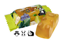 Želé bonbóny Útěk ze ZOO s příchutí hrušky 250g Sweet Life