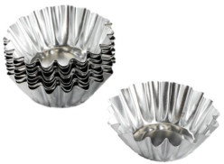 Kovová forma na pečenie cupcakov 7cm 10ks