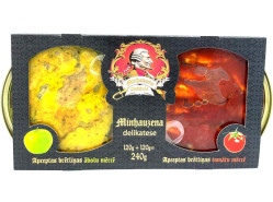 Šproty vyprážané v jablkovej a paradajkovej omáčke 240g Brivais Vilnis