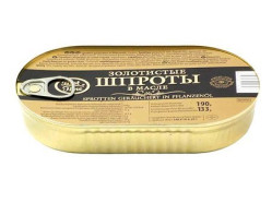 Šproty v oleji Best Time 190g