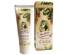 Krém-balzam Čaga Na jazvy 75ml Elixír