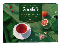 Čajový set Pyramid Tea Collection 56 g 30 ks Greenfield