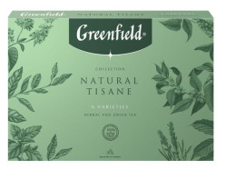 Čajová sada Natural Tisane, 30×1,8 g Greenfield