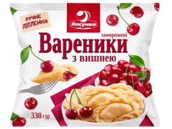 Vareniky s višňovou náplňou 330g Lasunka