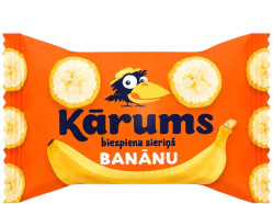 Sladký tvarohový dezert v čokoláde s banánom 45g KARUMS