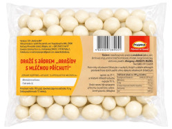 Dražé s jadrom „Arašidy s mliečnou príchuťou“ 250g Rodyna