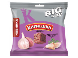 Sucháriky s cesnakovou príchuťou 80 g Kirieshki