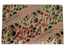 Skleněná kuchyňská deska 30×20 cm Moya kukhnya moi pravila