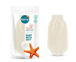 Bambusová detská rukavica do kúpeľa Balmy