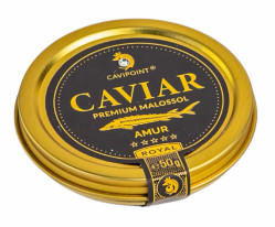 Kaviár čierny Royal Diamond 50g (plech) Cavipoint