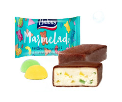 Sladký tvaroh s kousky želé Baltais 38 g