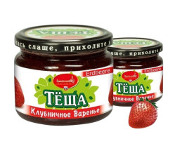 Džem jahodový „Téšča“ 350 g Lackmann