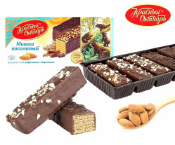Waflový tort Miška Kosolapyj 220g Krasnyj Oktjabr