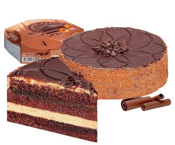 Dort Pražský s kakaovým krémom a marhuľovým džemom 450g Vatsak