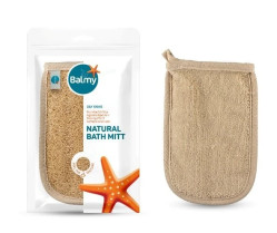 Prírodná lufová froté rukavica do kúpeľa Balmy
