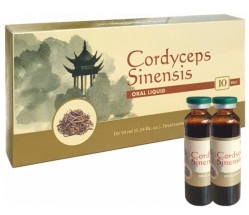 Čínský cordyceps 10×10 ampulí