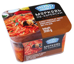 Kórejská mrkva s hubami 300g Mono More
