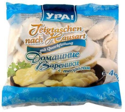 Vareniky Domácí s tvarohem URA 400g