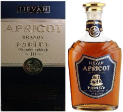 Brandy Apricot 10-ročné 0,5l 40% IJEVAN