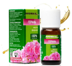Esenciálny olej Geranium 10ml Aroma Saules
