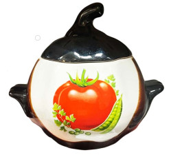 Keramický hrniec „Červené paradajky“ 0,75 l