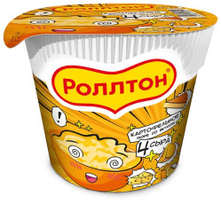 Zemiaková kaša so štyrmi syrmi 40 g Rollton