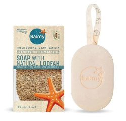 Mydlo s prírodnou lufou, kokosom a vanilkou Balmy