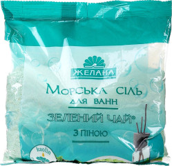 Morská soľ Zelený čaj 500g