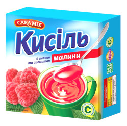 Kisel s malinovou príchuťou 150 g Caramix