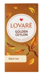 Čierny čaj Goldencejlon 24*2g Lovaré