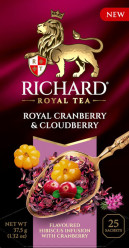 Čaj Royal Cranberry & Cloudberry 25×1,5g Richard