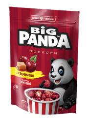 Popcorn v karameli s višňovou príchuťou 90g Big Panda