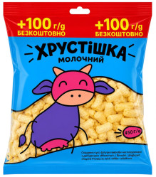 Kukuricové tyčinky „Mliečne“ 450g TM Chrustyška