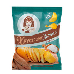 Čipsy so soľou 70 g Chrumkavé zemiaky