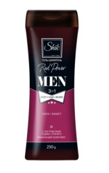 Sprchový gél a šampón Men 3v1 Red Power 250 ml Shik