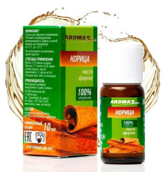 Esenciálny olej Škorica 10ml Aroma Saules