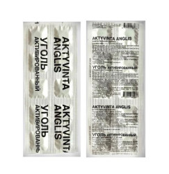Aktivované uhlie 10 tbl 2,8 g