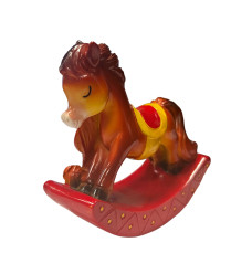 Soška „Hojdací koník“, 9×8×3 cm