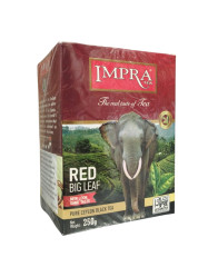 Čierny sypaný čaj ČERVENÝ 250 g Impra