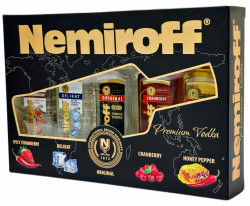Sada vodka Nemiroff 5x 0,1L  