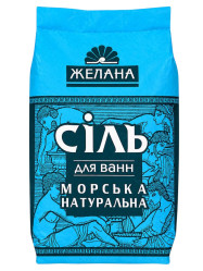 Kúpeľová soľ Natural Morská 1000g Zhelana 