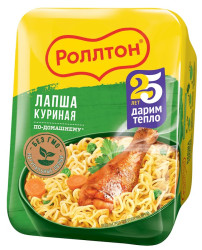 Lapša Kuracie 90g Rollton